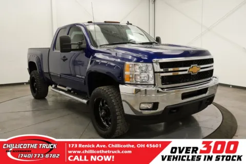 Blue 2013 Chevrolet Silverado 2500HD LT for sale in Chillicothe, OH