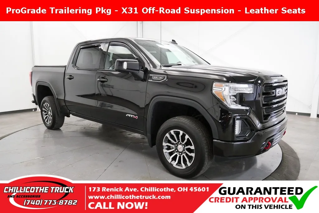 Black 2021 GMC Sierra 1500 AT4 for sale in Chillicothe, OH