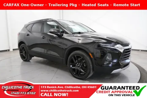 Black 2022 Chevrolet Blazer LT for sale in Chillicothe, OH