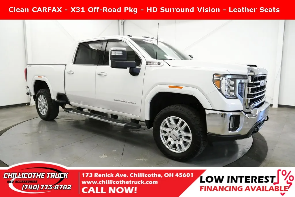 White 2023 GMC Sierra 2500HD SLT for sale in Chillicothe, OH