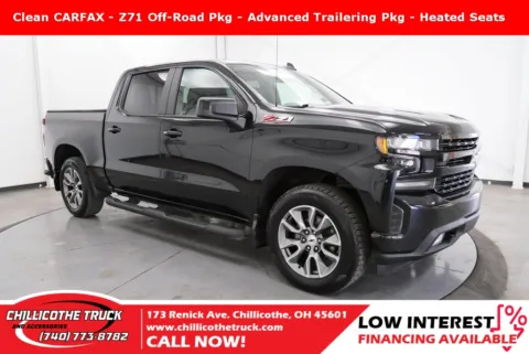 Black 2022 Chevrolet Silverado 1500 LTD RST for sale in Chillicothe, OH
