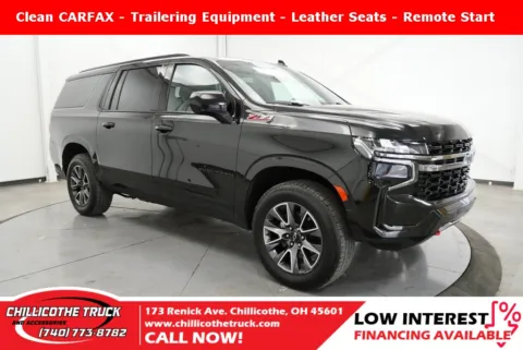 Black 2022 Chevrolet Suburban Z71 for sale in Chillicothe, OH