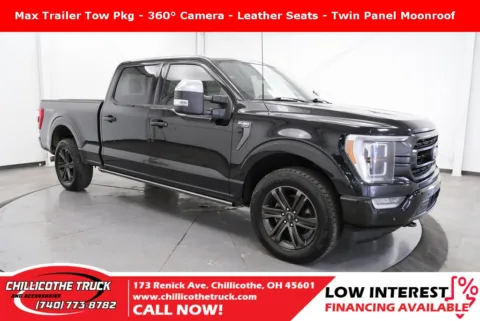 Black 2022 Ford F-150 Lariat for sale in Chillicothe, OH