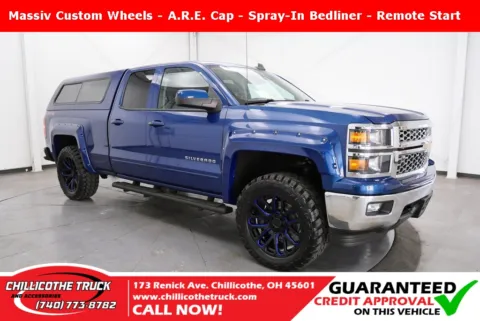 Blue 2015 Chevrolet Silverado 1500 LT for sale in Chillicothe, OH