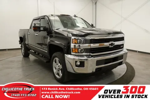 Black 2016 Chevrolet Silverado 2500HD LTZ for sale in Chillicothe, OH