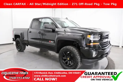 Black 2016 Chevrolet Silverado 1500 LT for sale in Chillicothe, OH