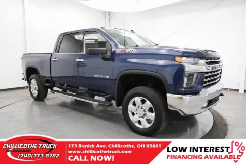 Blue 2020 Chevrolet Silverado 2500HD LTZ for sale in Chillicothe, OH
