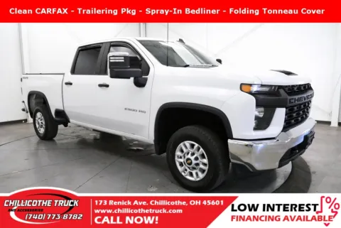 White 2021 Chevrolet Silverado 2500HD Work Truck for sale in Chillicothe, OH