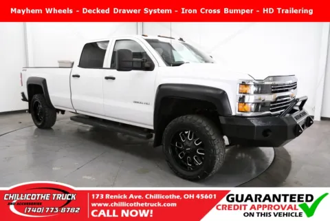 White 2015 Chevrolet Silverado 3500HD LT for sale in Chillicothe, OH