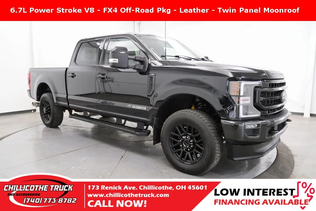 Black 2022 Ford F-250SD Lariat for sale in Chillicothe, OH