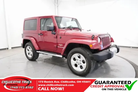 Red 2013 Jeep Wrangler Sahara for sale in Chillicothe, OH
