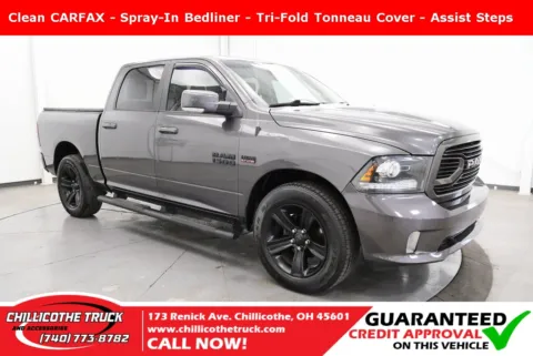 Gray 2018 Ram 1500 Sport for sale in Chillicothe, OH