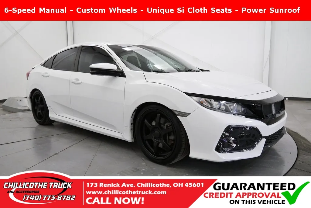 White 2017 Honda Civic Si for sale in Chillicothe, OH