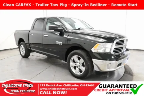Black 2017 Ram 1500 Big Horn for sale in Chillicothe, OH