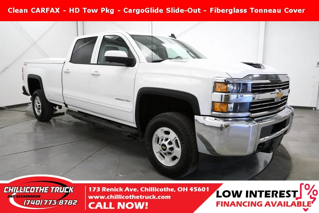 White 2017 Chevrolet Silverado 2500HD LT for sale in Chillicothe, OH