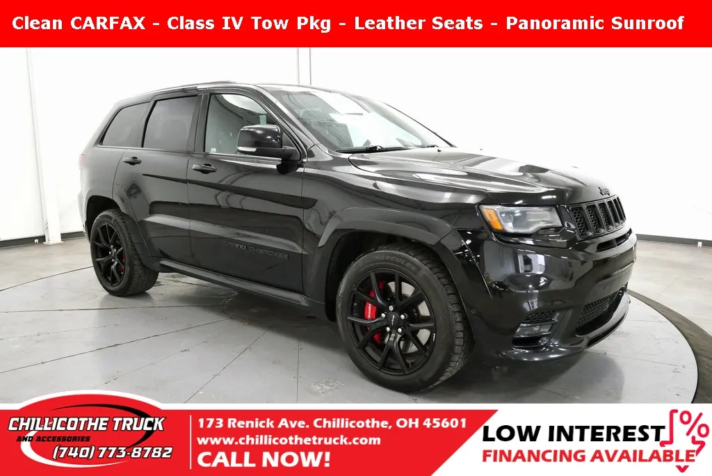 Black 2020 Jeep Grand Cherokee SRT for sale in Chillicothe, OH