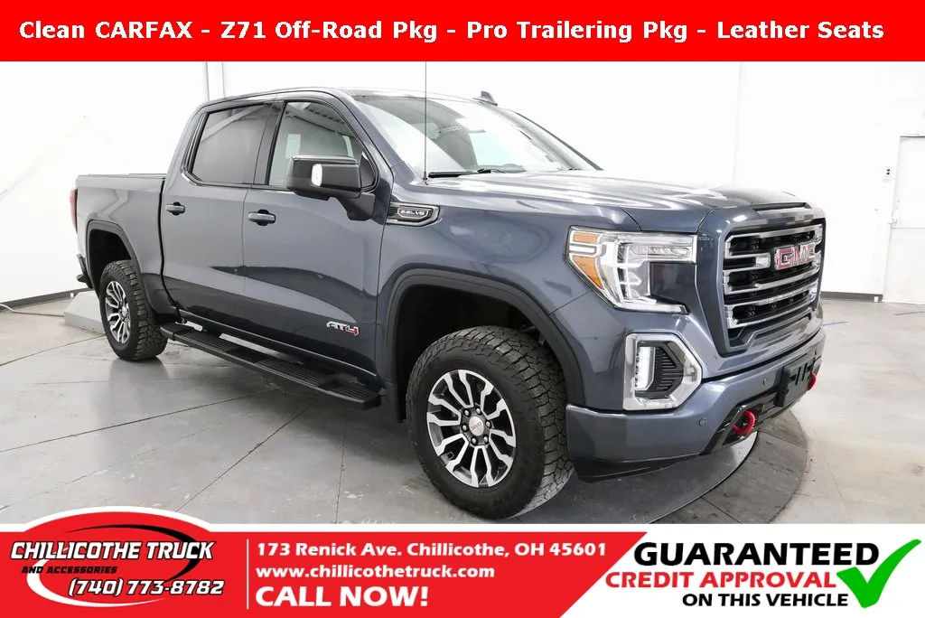 Blue 2020 GMC Sierra 1500 AT4 for sale in Chillicothe, OH