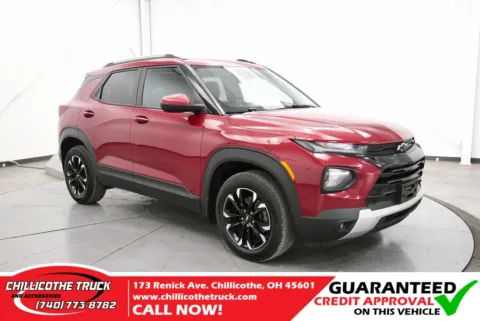 Red 2021 Chevrolet TrailBlazer LT for sale in Chillicothe, OH