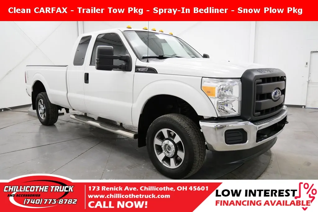 White 2015 Ford F-350SD XL for sale in Chillicothe, OH