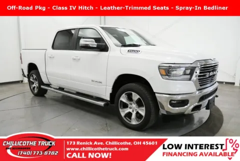 White 2023 Ram 1500 Laramie for sale in Chillicothe, OH