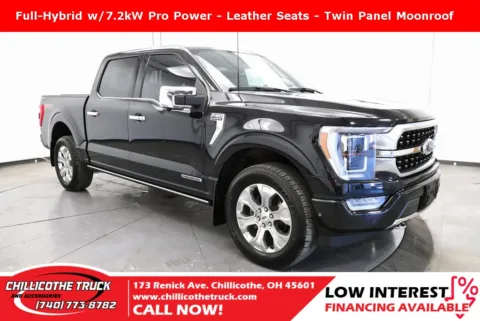 Black 2021 Ford F-150 Platinum for sale in Chillicothe, OH