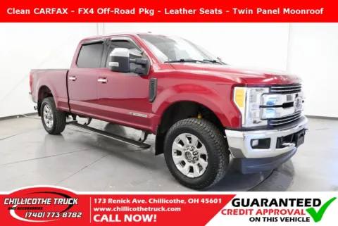 Red 2017 Ford F-250SD Lariat for sale in Chillicothe, OH