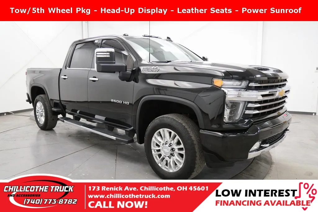 Black 2020 Chevrolet Silverado 2500HD High Country for sale in Chillicothe, OH