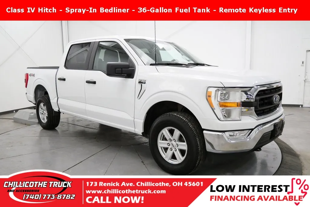 White 2022 Ford F-150 XLT for sale in Chillicothe, OH