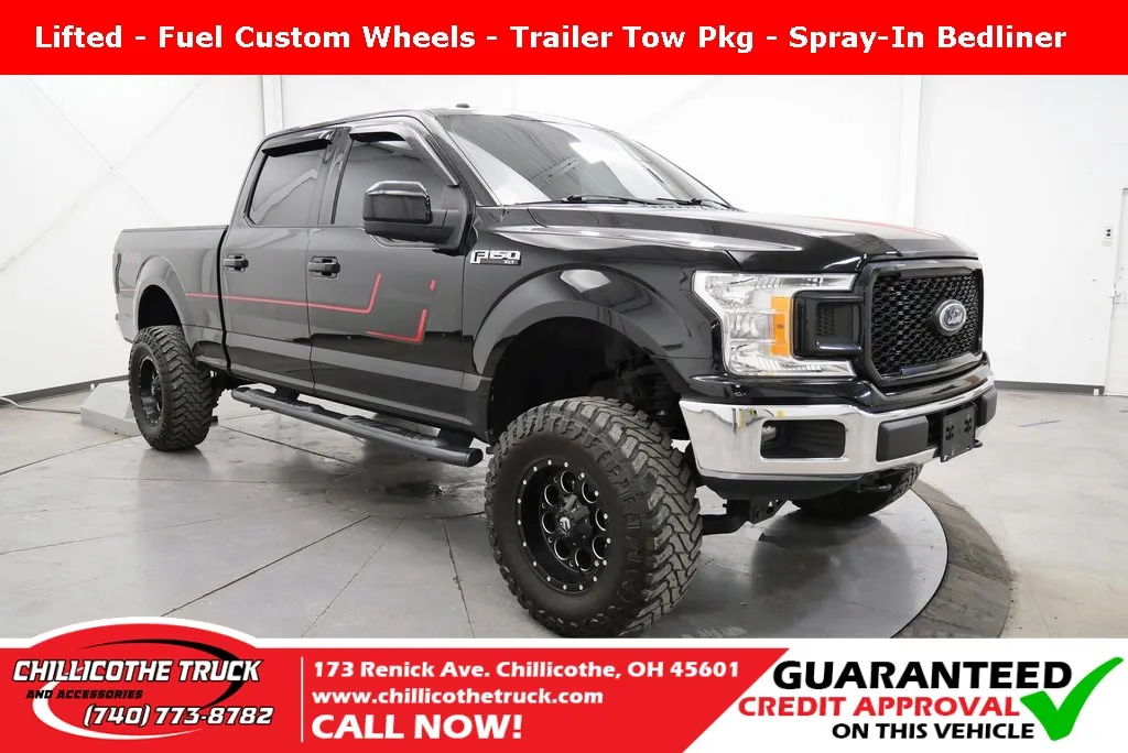 Black 2018 Ford F-150 XLT for sale in Chillicothe, OH