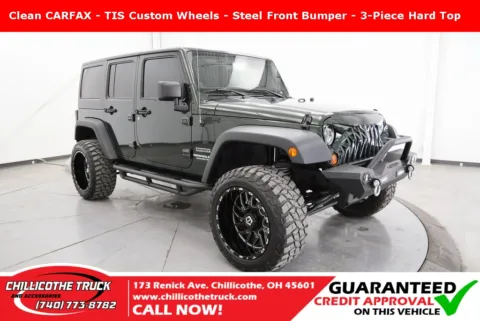 Green 2011 Jeep Wrangler Unlimited Sport for sale in Chillicothe, OH