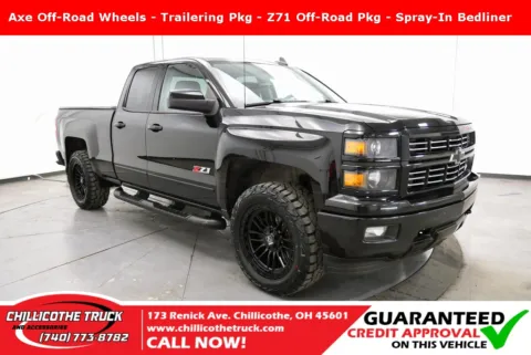 Black 2015 Chevrolet Silverado 1500 LT for sale in Chillicothe, OH