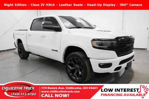 White 2021 Ram 1500 Limited for sale in Chillicothe, OH
