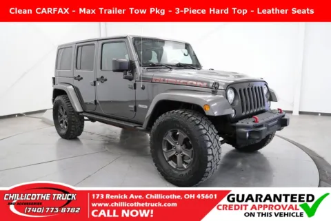 Gray 2018 Jeep Wrangler JK Unlimited Rubicon for sale in Chillicothe, OH