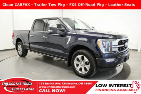 Blue 2022 Ford F-150 Platinum for sale in Chillicothe, OH