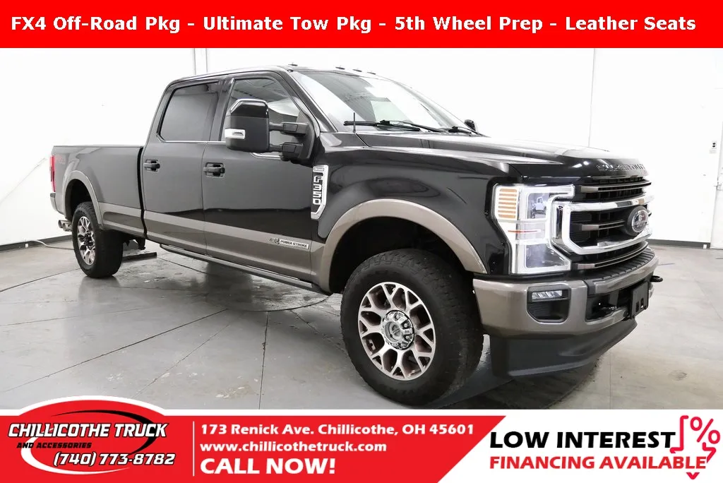 Black 2022 Ford F-350SD King Ranch for sale in Chillicothe, OH