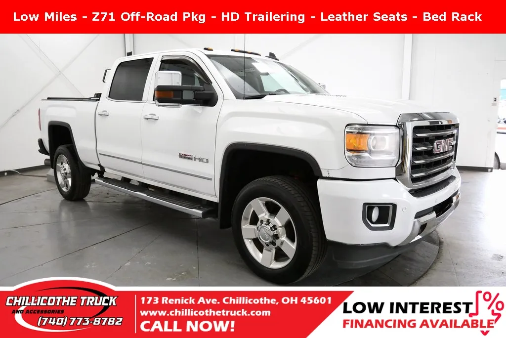 White 2016 GMC Sierra 2500HD SLT for sale in Chillicothe, OH