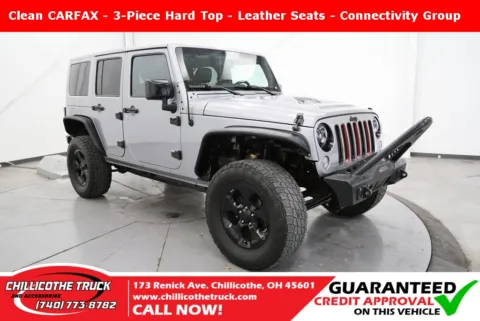 Silver 2015 Jeep Wrangler Unlimited Sahara Altitude for sale in Chillicothe, OH