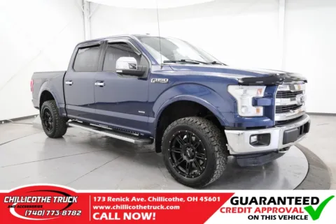Blue 2015 Ford F-150 Lariat for sale in Chillicothe, OH