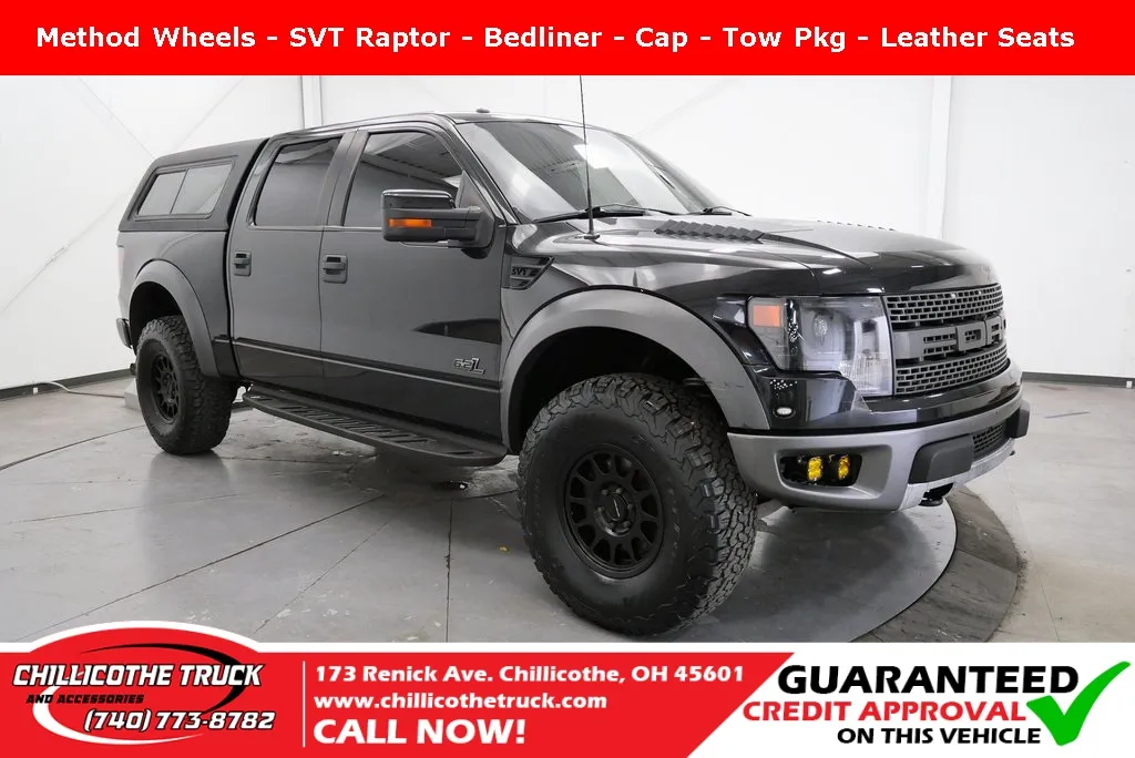 Black 2014 Ford F-150 SVT Raptor for sale in Chillicothe, OH