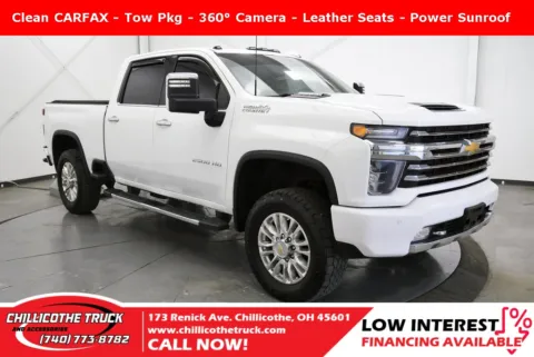 White 2022 Chevrolet Silverado 2500HD High Country for sale in Chillicothe, OH