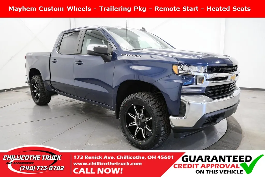 Blue 2022 Chevrolet Silverado 1500 LTD LT for sale in Chillicothe, OH