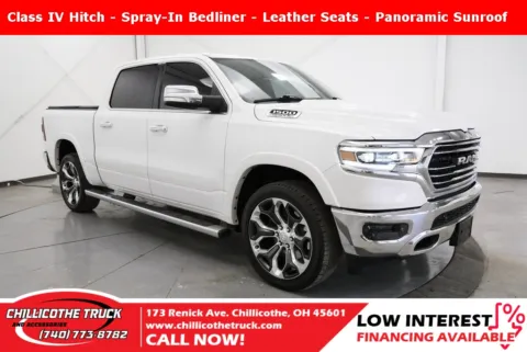 White 2020 Ram 1500 Laramie Longhorn for sale in Chillicothe, OH