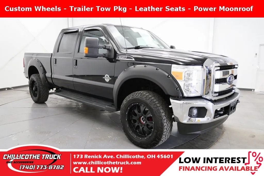 Black 2016 Ford F-350SD Lariat for sale in Chillicothe, OH