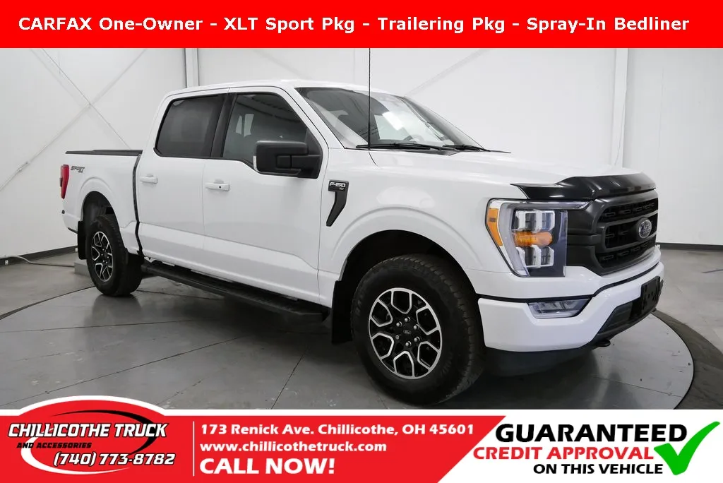 White 2022 Ford F-150 XLT for sale in Chillicothe, OH