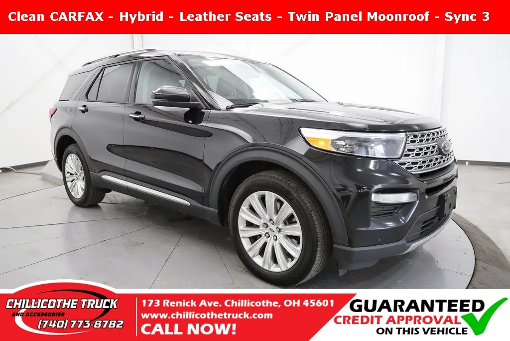 Black 2020 Ford Explorer Limited for sale in Chillicothe, OH