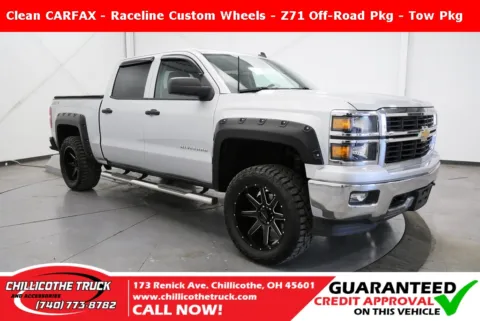 Silver 2014 Chevrolet Silverado 1500 LT for sale in Chillicothe, OH