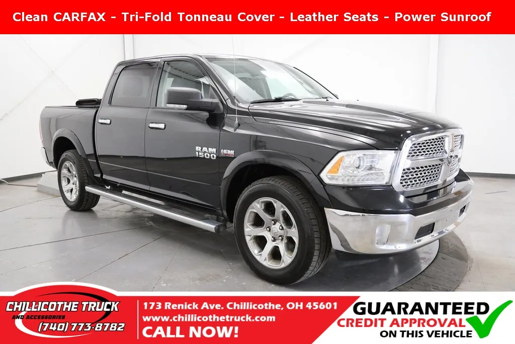 Black 2016 Ram 1500 Laramie for sale in Chillicothe, OH