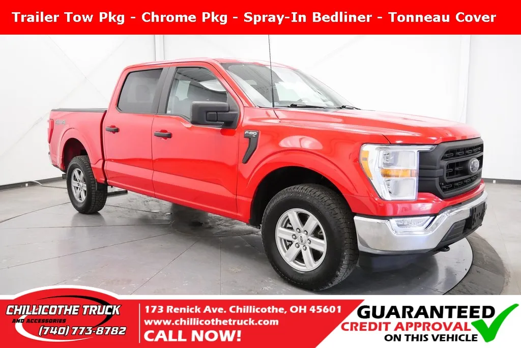 Red 2022 Ford F-150 XL for sale in Chillicothe, OH