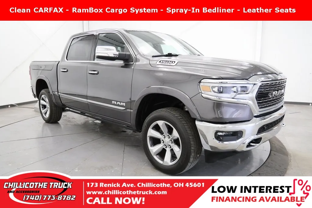 Gray 2021 Ram 1500 Limited for sale in Chillicothe, OH