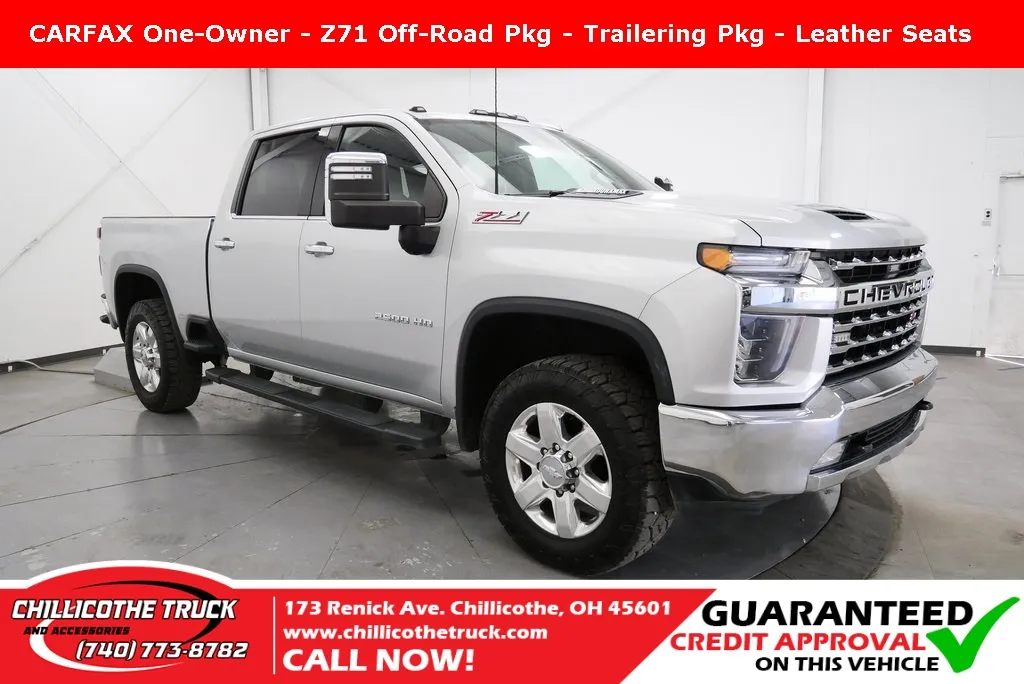Silver 2020 Chevrolet Silverado 2500HD LTZ for sale in Chillicothe, OH